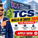 TCS Walk-in Drive 2026 for Freshers